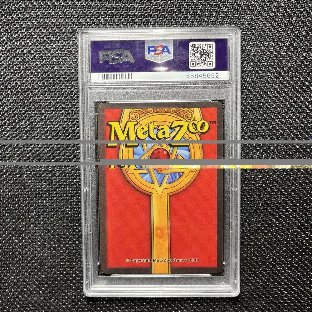 Metazoo Righteous Reckoning PSA 10 Gem Mint Nightfall Holo Poncho Signed Auto